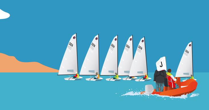 Jolle Sejler 3 - Kapsejlads