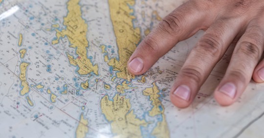 Søkort - lær at sejle