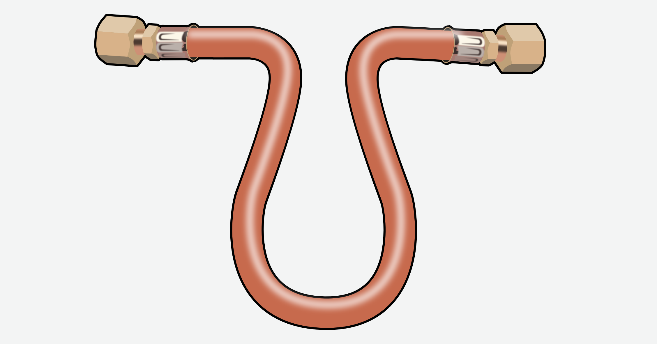 slanger til gasinstallation på både