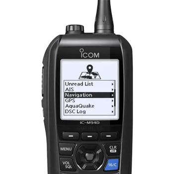 Håndholdt VHF radio med AIS.